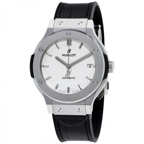 Classic Fusion Silver Opaline Dial Automatic Men's Titanium Watch